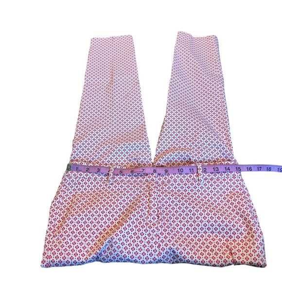 CYNTHIA ROWLEY pink and white pants - Picture 3 of 4